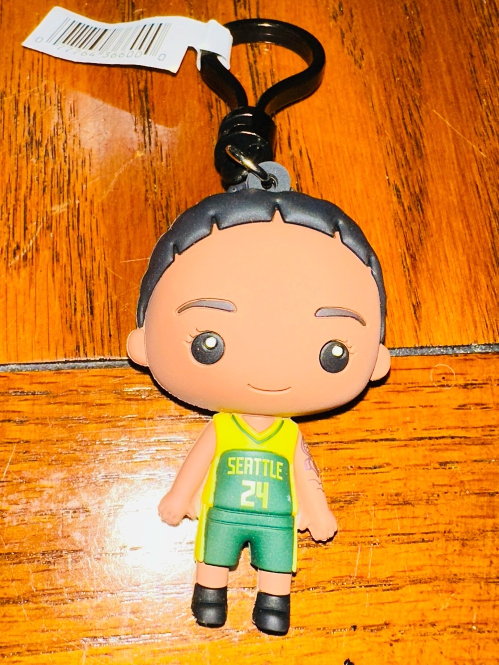 WNBA Basketball Seattle Storm Jewell Lloyd Keychain